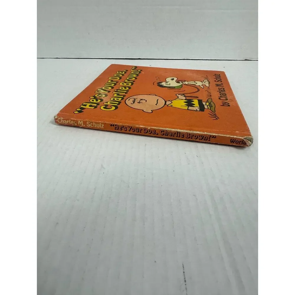 He's Your Dog Charlie Brown Charles M Schulz Snoopy Peanuts Vintage Book 1968